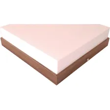 Kit 2 Plafon Sobrepor Madeira 20x20 Franja Mdf Estrutura Imbuia Foto mini 1