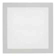 Kit 2 Plafons Led Embutir Quadrado 18w Branco Cor Led Branco Quente (3000k) 110v/220v Foto mini 4