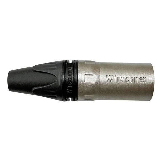 Kit 2 Plug Conector Canon Xlr Macho + 2 Xlr Femea Wireconex Foto 1