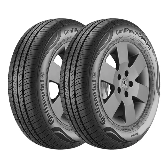 Kit 2 Pneu 175/65r14 82t Continental Contipowercontact Foto 1