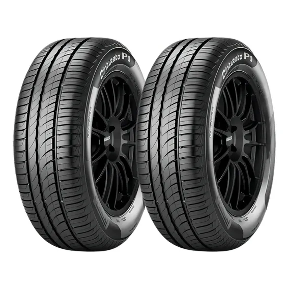 Kit 2 Pneu Pirelli Aro 15 Cinturato P1 195/65r15 91h Foto 1