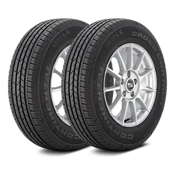 Kit 2 Pneus 195/60R16 ContiCrossContact LX Continental 89H Aro 16 Foto 1