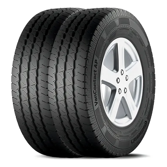 Kit 2 Pneus 195/70r15 Vancontact Ap Continental 104/102r Foto 1