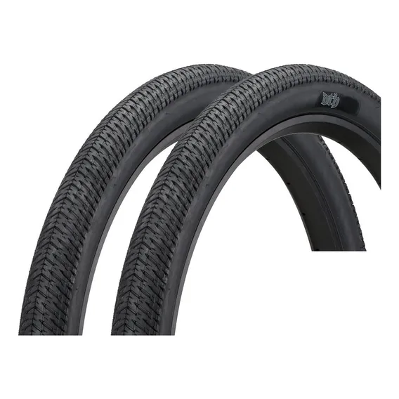 Kit 2 Pneus Maxxis Dth 20 Bike Bmx Arame Exo Preto Foto 1