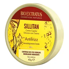 Kit 2 Pomada Anti-frizz Bio Extratus Creme Sillitan 40g Foto mini  2