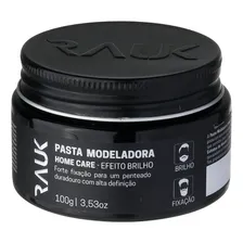 Kit 2 Pomada Para Cabelo Modeladora Brilho Molhado Rauk 100g Foto mini  2
