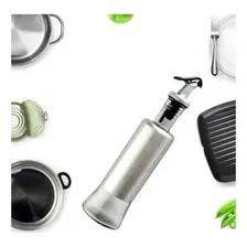 Kit 2 Porta Azeite/vinagre Em Vidro Aço Inox C/ Dosador Foto mini 2
