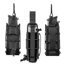 Kit 2 Porta Carregador Pistola Reload Invictus Modular Molle Cor Preto Foto mini 2