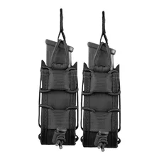Kit 2 Porta Carregador Pistola Reload Invictus Modular Molle Cor Preto Foto mini 1