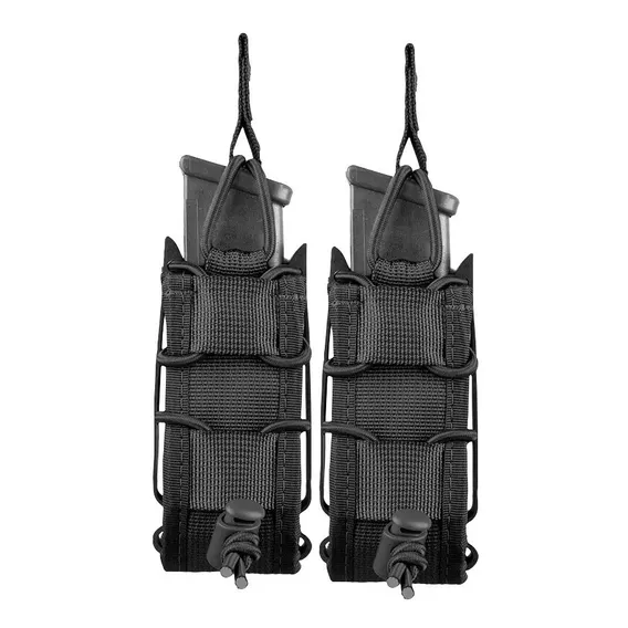 Kit 2 Porta Carregador Pistola Reload Invictus Modular Molle Cor Preto Foto 1
