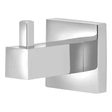 Kit 2 Porta Toalha Cabide Luxo Para Banheiro Quadrado Inox Foto mini  2