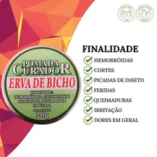 Kit 2 Potes Pomada Erva De Bicho - Pomada Curador Curedermy Foto mini 2