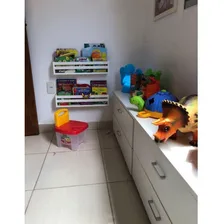 Kit 2 Prateleira De Livros Infantis Organizador PelĂșcia 40cm Foto mini 3