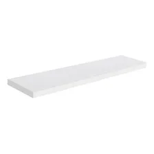 Kit 2 Prateleiras Reta Para Decoração Mdf Branco Foto mini 2