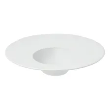 Kit 2 Prato Oxford Porcelana Branca P/ Entrada 30cm Chapéu Foto mini 1