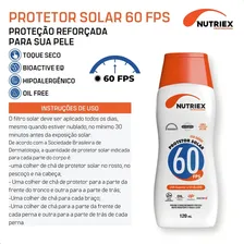 Kit 2 Protetor Solar Fator 60 120ml 1/3 Uva Nutriex Profissional Foto mini 4
