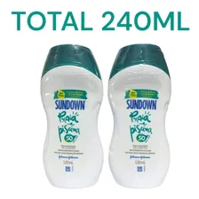 Kit 2 Protetor Solar Sundown Praia Piscina Fps50 120ml Foto  mini 1