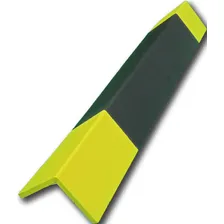 Kit 2 Protetores Coluna Quina Pilastra Garagem Estacionamento Eva Autocolante Carro Anti-batida Preto/Amarelo Foto mini  3