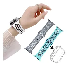 Kit 2 Pulseiras Champion+case Smartwatch Ulta W69 U9 49mm Foto  mini 1
