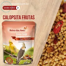Kit 2 Ração Extra Gold Calopsita Frutas Reino Das Aves 400g Foto mini 4