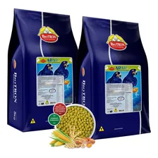 Kit 2 Ração Extrusada Arara 5kg - Biotron Foto  mini 1