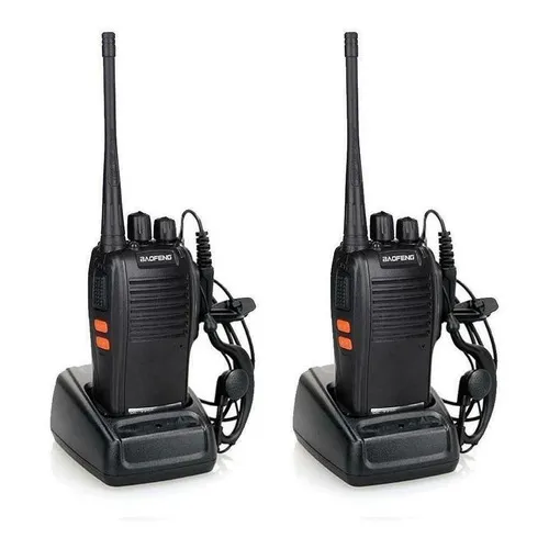 Kit 2 Radio Comunicador 777s Profissional Ht Uhf 16 Canais Foto 1