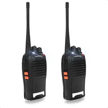 Kit 2 Rádio Comunicador Ht Walk Talk Baofeng 777s Uhf + Fone Foto mini 4