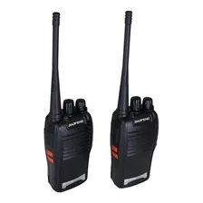 Kit 2 Rádio Comunicador Ht Walk Talk Baofeng 777s Uhf + Fone Foto  mini 1