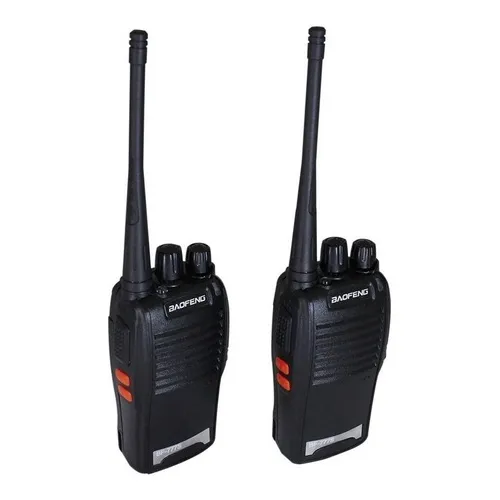 Kit 2 Rádio Comunicador Ht Walk Talk Baofeng 777s Uhf + Fone Foto 1