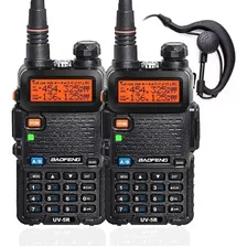 Kit 2 Rádio Ht Dual Band Uhf E Vhf Baofeng Uv5r Rádio Foto mini 4