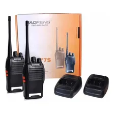 Kit 2 Rádios Ht Baofeng Uhf Vhf 16 Canais Bf777s 12km Foto mini 1