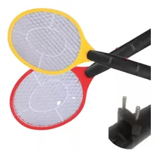 Kit 2 Raquetes Elétrica Mata Pernilongo Dengue Recarregável Cor Sortida 110V/220V Foto mini  2