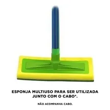 Kit 2 Refil Esponja Limpeza Piso Esfregao Foto mini 2