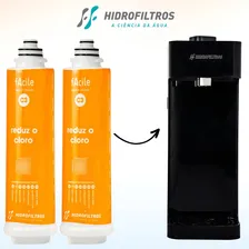 Kit 2 Refil Filtro Facile C3 Purificador Agua Hidrofiltros Cor Kit C/2 Refil Filtro CompatÃvel C3 Foto mini 2