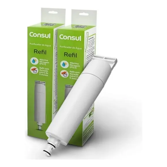 Kit 2 Refil Filtro Purificador Consul Bem Estar E Facilite Cpc30, Cpb35 E Cpb36 Foto 1