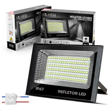 Kit 2 Refletores Led 200w Branco Frio 6500k Arasem Refletores Led 01340 Foto  mini 1
