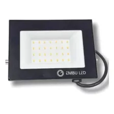 Kit 2 Refletores Led 50w Branco Frio 6500k Preto Foto mini 4