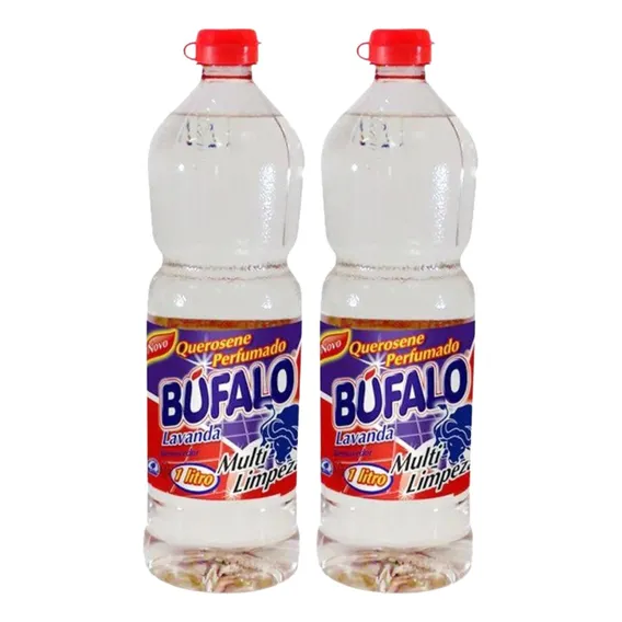 Kit 2 Removedor Querosene 1 Litro Búfalo Foto 1