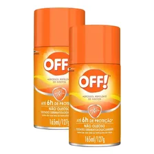 Kit 2 Repelente De Insetos Off! Aerossol 165ml Foto mini 1
