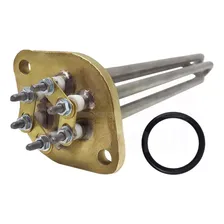 Kit 2 Resistencia Sauna Sodramar Flange Oval 6kw 220/380v Foto mini 1