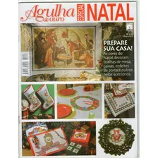 Kit 2 Revistas Bordado Ponto De Cruz Agulha De Ouro Natal Foto mini 4