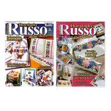 Kit 2 Revistas Bordado Ponto Russo Foto mini 1
