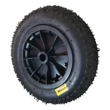 Kit 2 Rodas Pneumáticas 325x8 Ou 36cm Carrinho Carga 120kg Foto mini 2
