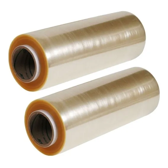 Kit 2 Rolo Bobina Filme Pvc 28cm X 300 Metros ( 600 Metros ) Foto 1