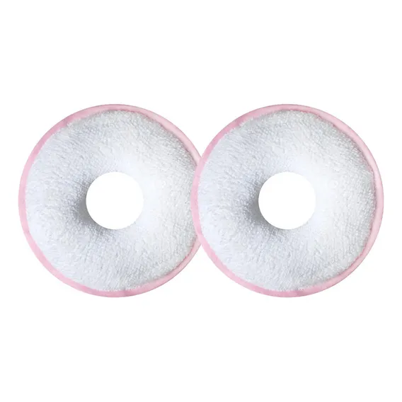 Kit 2 Rosquinhas De Amamentação Absorventes Seios Lavável Foto 1