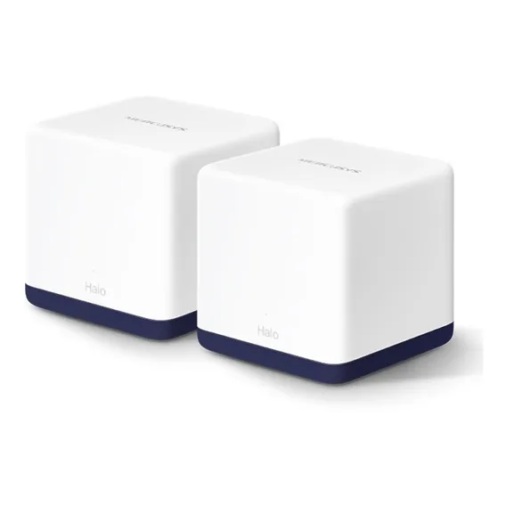 Kit 2 Roteadores Wifi Mesh Halo H50g Branco Mercusys Bivolt 110V/220V Foto 1