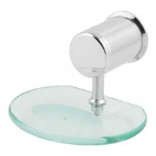 Kit 2 Saboneteiras Inox Cromado + 2 Porta Shampoo Banheiro Foto mini  2