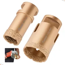 Kit 2 Serra Copo Diamantada 25/32mm Esmerilhadeira Cortag Foto mini 1