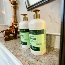 Kit 2 Shampoo Antiqueda Jaborandi 1 Litro Bio Extratus Foto mini 4