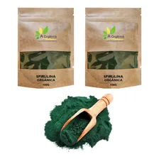 Kit 2 Spirulina 100% Pura Orgânica 100g Foto  mini 1